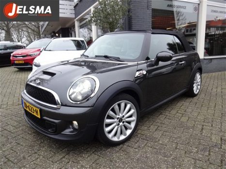 Mini Mini Cabrio - 1.6 Cooper S Chili Automaat 164pk Leer Xenon - 1