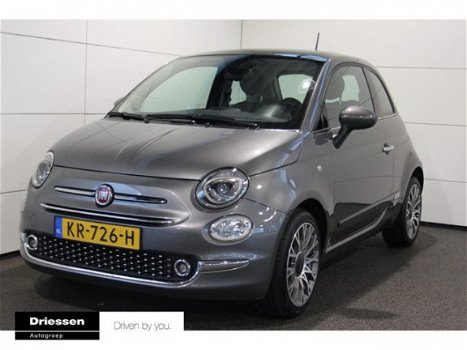 Fiat 500 - 0.9 TwinAir Turbo Lounge (Navigatie - Airco - Parkeersensoren achter) - 1