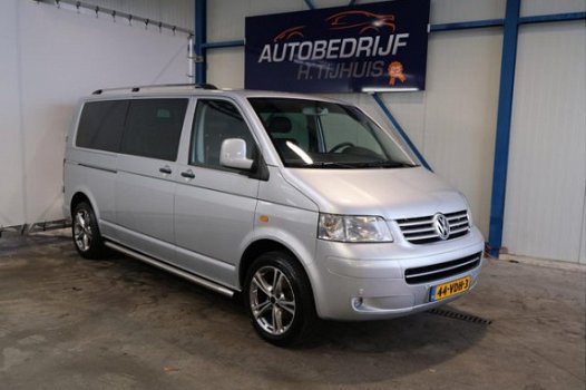 Volkswagen Transporter - 2.5 TDI L2H1 340 DC Silver Edition - Airco, Cruise, PDC, Trekhaak - 1