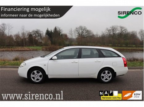 Nissan Primera Estate - 2.0 Acenta automaat navigatie climate&cruise control trekhaak ruime praktisc - 1