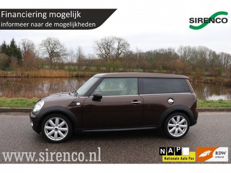 Mini Mini Clubman - 1.6 Cooper Chili leder stoelverwarming climate&cruise control - 1