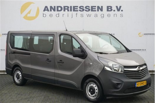 Opel Vivaro - 1.6 CDTI L2H1 8 Persoons*64.338KM* Cruise control, Navi, Parkeersensoren - 1