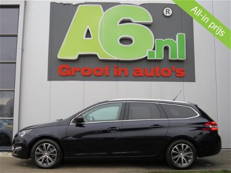 Peugeot 308 SW - 2.0 BlueHDI Blue Lease Premium Automaat LED koplampen Achteruitrijcamera ACC Trekha - 1