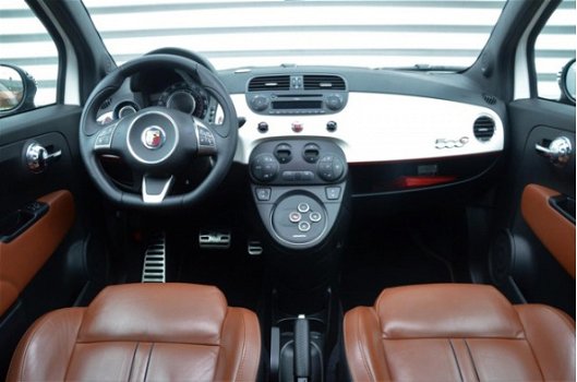 Fiat 500 C - 1.4-16V Abarth Turbo 140PK Leder Cabriolet Automaat Climate controle Interscope - 1