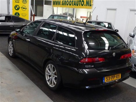 Alfa Romeo 156 Sportwagon - 1.9 JTD Impression Youngtimer Airco Climate control trekhaak Leer - 1