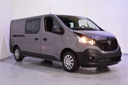 Renault Trafic - 1.6 DCI 125 pk Dubbel Cabine Luxe L2 Navi R-Link, Airco, Camera, PDC, 2x Schuifdeur - 1