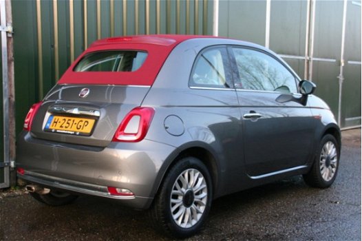 Fiat 500 C - 1.2 Lounge AUTMAAT, GROOT NAVI, AIRCO, HALF LEER 2018 - 1