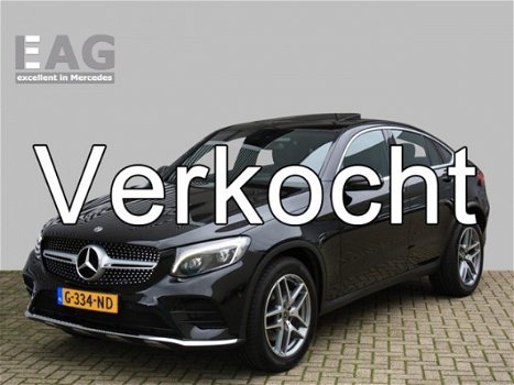 Mercedes-Benz GLC-klasse Coupé - 250 AMG Schuifdak LED ILS Camera Stoelverwarming Elek Achterklep - 1