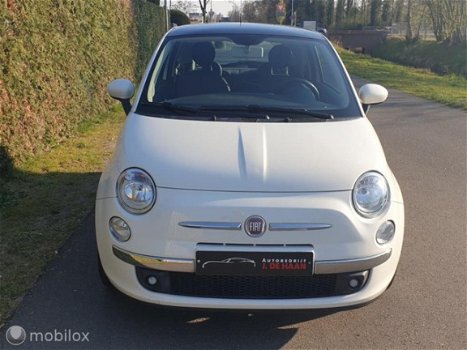 Fiat 500 - - 1.2 Lounge 10X OP VOORRAAD Panoramadak Airco 1e Eigenaar Navi-voorbereiding - 1