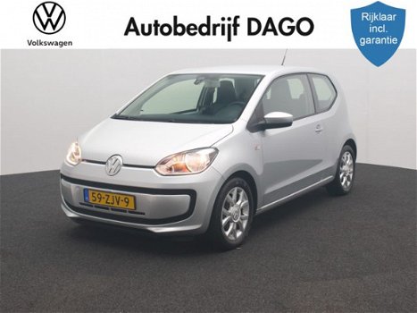 Volkswagen Up! - 1.0 60pk Move up NAP, navigatie, airco, parkeersensoren, cruise control - 1