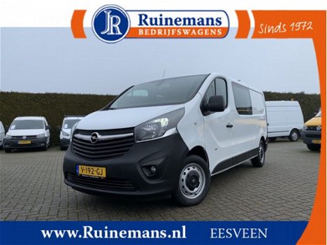 Opel Vivaro - 1.6 CDTi 126 PK / L2H1 / DUBBEL CABINE / 1e EIG. / TREKHAAK / CAMERA / NAVI / DAB+ / L - 1