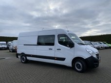 Opel Movano - 2.3 CDTI 131 PK EURO6 / L3H2 / DUBBELE CABINE / TREKHAAK / AIRCO / CRUISE / NAVI / CAM