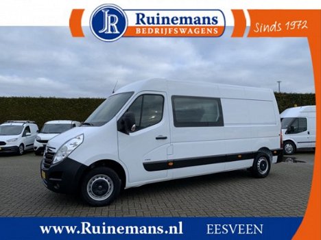 Opel Movano - 2.3 CDTI 131 PK EURO6 / L3H2 / DUBBELE CABINE / TREKHAAK / AIRCO / CRUISE / NAVI / CAM - 1