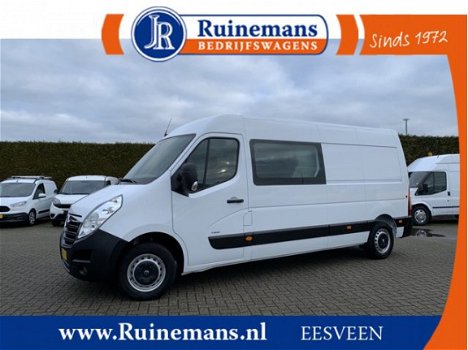 Opel Movano - 2.3 CDTI 131 PK EURO6 / L3H2 / DUBBELE CABINE / TREKHAAK / AIRCO / CRUISE / NAVI / CAM - 1