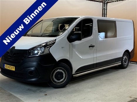 Renault Trafic - 1.6 dCi T29 L2H1 DC Générique dubbele cabine 6 zits trekhaak cruise control - 1