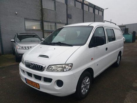 Hyundai H 200 - 2.5 TCI Luxe lang DC *AIRCO/DUB.CAB./NAP/174.000 KM*2007 - 1