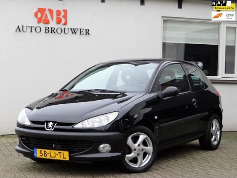 Peugeot 206 - 1.6 16v XS Premium 109pk | leder - 1