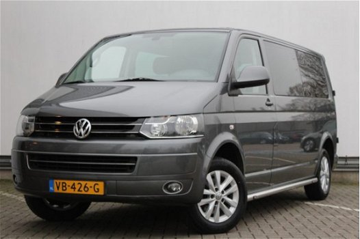 Volkswagen Transporter - 2.0 TDI 140 L2H1 DC 65 Edition | Leder | Lichtmetaal | Trekhaak | Multi. St - 1