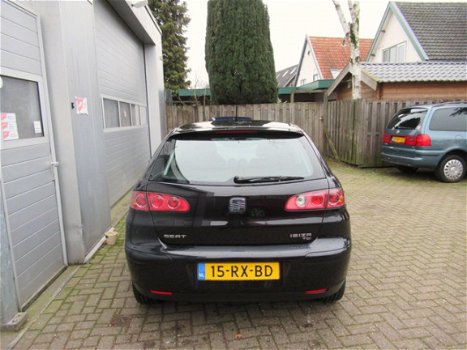 Seat Ibiza - 1.9 TDI 5-DRS 2005 Zwart-1e Eigenaar-NAP-Airco - 1