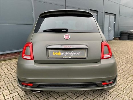 Fiat 500 - 1.2 S * matgroen * groot navi * beats audio * 16