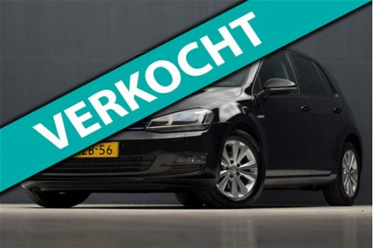 Volkswagen Golf - 1.6 TDI Highline BlueMotion Sport (GROOT NAVI, ADAP LED, PARKASSIST, HILL/HOLD, SP - 1