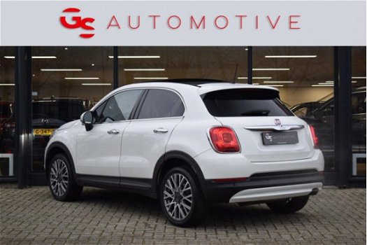 Fiat 500 X - 1.4 Turbo MultiAir Lounge 140pk Autom met navi, panodak, leer, camera, 18 inch, telefoo - 1