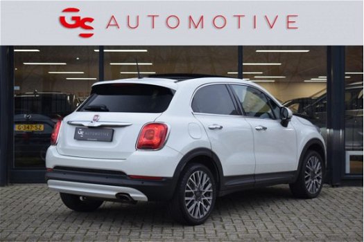 Fiat 500 X - 1.4 Turbo MultiAir Lounge 140pk Autom met navi, panodak, leer, camera, 18 inch, telefoo - 1