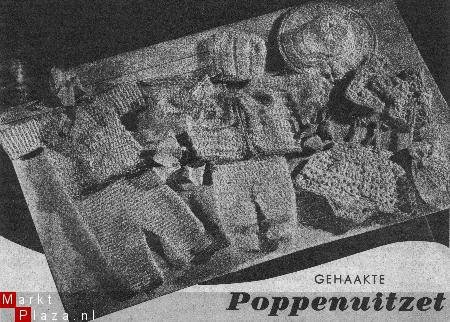 HAAKPATROON P-1801 Poppenuitzet voor popje 18 cm - nr. 1