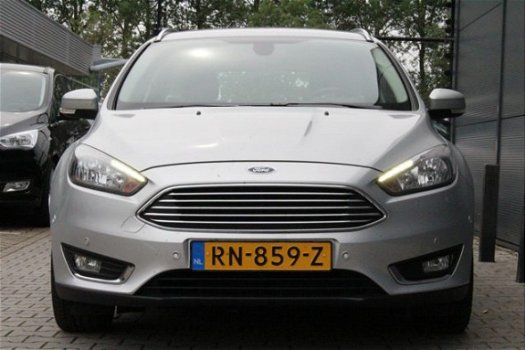 Ford Focus Wagon - 1.0 100pk Titanium | Dealer onderhouden | Climate control | Navigatie | Cruise co - 1