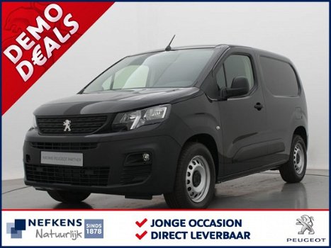 Peugeot Partner - 1.6 BlueHDI 100pk Grip | 1000kg laadvermogen | 3-zits | Parkeersensoren | Airco | - 1