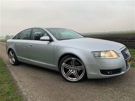 Audi A6 - 3.2 FSI Quattro Pro Line Leder/Keyless/Automaat - 1