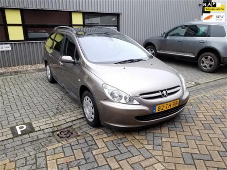 Peugeot 307 SW - 2.0 HDi Pack Panoramadak Grijs Nieuwe Apk - 1