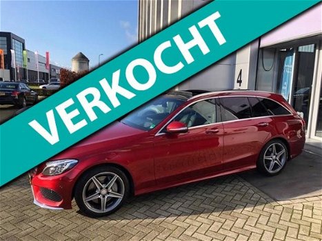 Mercedes-Benz C-klasse Estate - 250 CDI AMG DESIGNO LUCHTVERING PANODAK BOMVOL INRUIL MOGELIJK - 1