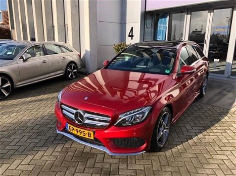 Mercedes-Benz C-klasse Estate - 250 CDI AMG DESIGNO LUCHTVERING PANODAK BOMVOL INRUIL MOGELIJK - 1