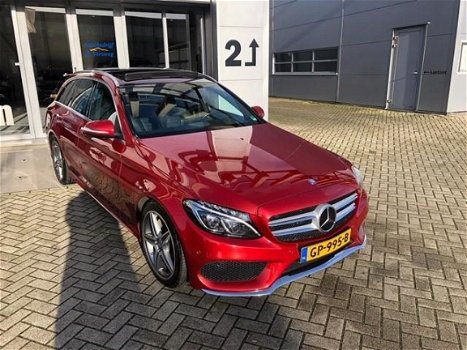 Mercedes-Benz C-klasse Estate - 250 CDI AMG DESIGNO LUCHTVERING PANODAK BOMVOL INRUIL MOGELIJK - 1