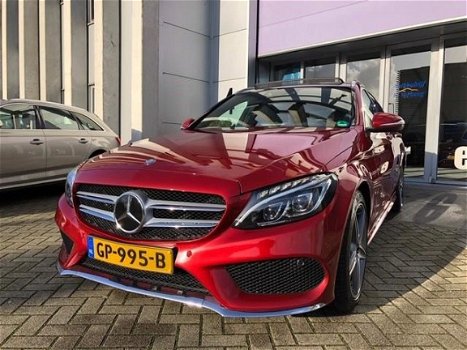 Mercedes-Benz C-klasse Estate - 250 CDI AMG DESIGNO LUCHTVERING PANODAK BOMVOL INRUIL MOGELIJK - 1