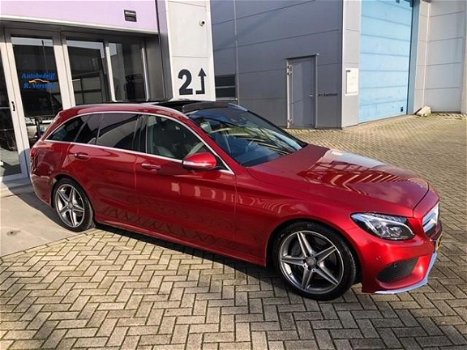 Mercedes-Benz C-klasse Estate - 250 CDI AMG DESIGNO LUCHTVERING PANODAK BOMVOL INRUIL MOGELIJK - 1