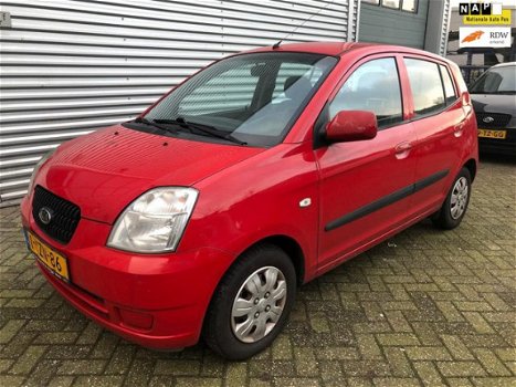 Kia Picanto - 1.1 LXE 5 DRS BENZINE DUS ECHT GOEDKOOP RIJDEN MET NW APK ZO INGERUILD DUS KOOPJE - 1