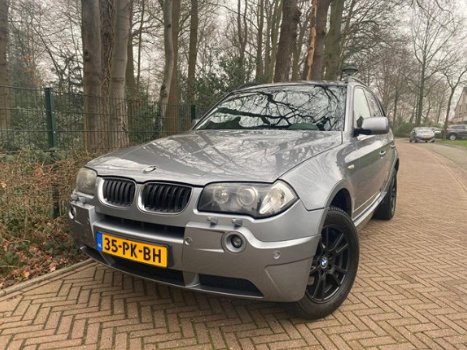 BMW X3 - 2.5i Executive 4X4 Xenon-Leder-Navi-Goed onderhouden - 1