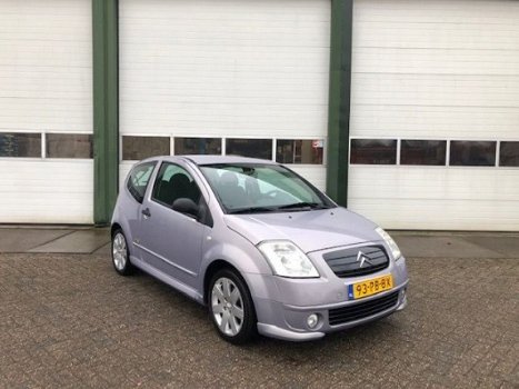 Citroën C2 - 1.6 16V VTR, Automaat, Flippers schakelen, nw apk - 1