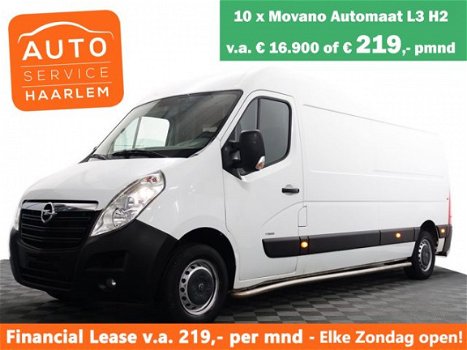 Opel Movano - 2.3 CDTI F3500 L3 H2 Automaat, -10 x op voorraad va € 16.900, - 1