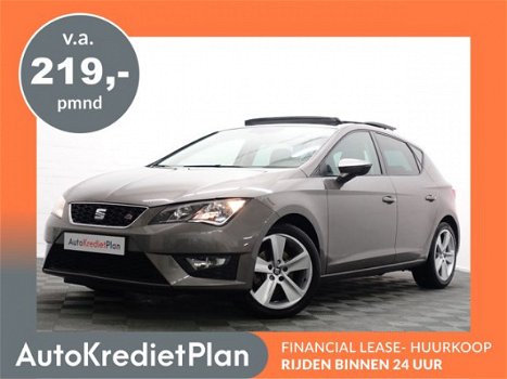 Seat Leon - 1.4 TSI 150pk FR Edition, Panoramadak, Leer, Navi, PDC, ECC, LMV - 1