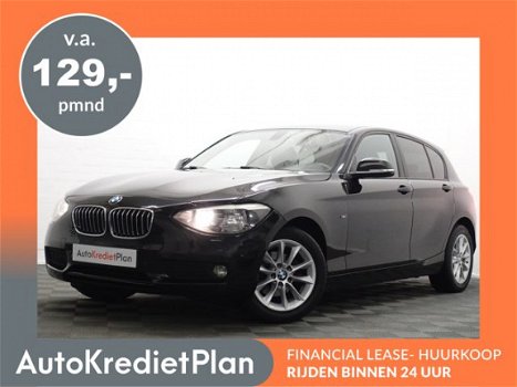 BMW 1-serie - 118D High Executive Vol Sportleer, Harman/Kardon, Navi, ECC, LMV, Perfecte staat - 1