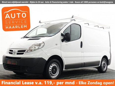 Nissan Primastar - 2.0 DCI L1 H1 Visia Business [ Vivaro -Trafic ] 3 Pers, , Airco, Imperiaal, Navi - 1