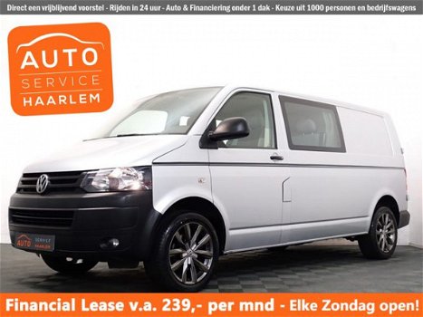 Volkswagen Transporter - 2.0 TDI Edtion Dubbel Cabine -L2 , 5 Pers, Navi, ECC - 1