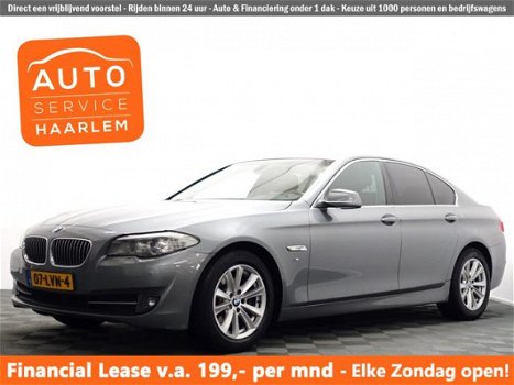 BMW 5-serie - 520d Sedan High Executive M-Sport 184pk Aut8, Leer, Navi Pro, Xenon, LMV - 1