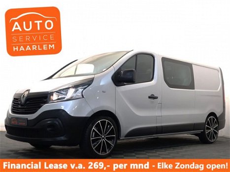 Renault Trafic - 1.6 DCi Bi Turbo L2 H1 DUBBELE CABINE Comfort LUXE , Navi, PDC, Nw model - 1