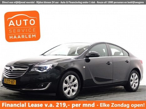 Opel Insignia - 1.4 Turbo 141pk EcoFLEX Cosmo Leer, Navi, Xenon, Stoelverwarming, LMV - 1