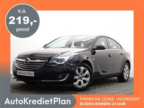 Opel Insignia - 1.4 Turbo 141pk EcoFLEX Cosmo Leer, Navi, Xenon, Stoelverwarming, LMV - 1