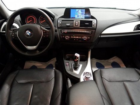 BMW 1-serie - 118i 170pk HIGH EXECUTIVE Sport Aut8 Leer, Navi, Xenon, LMV - 1